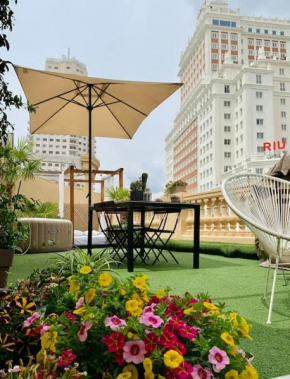 Gran Vía-Plaza España 2 habitaciones